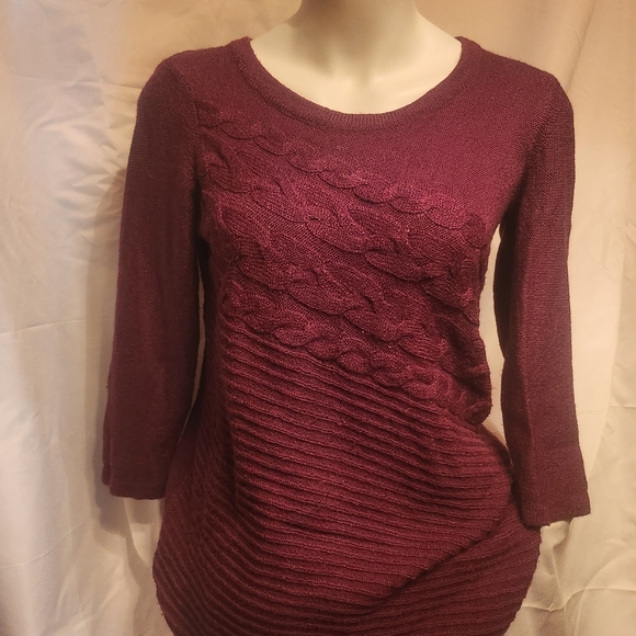 Purple oversized Cleo sweater - Picture 2 of 9
